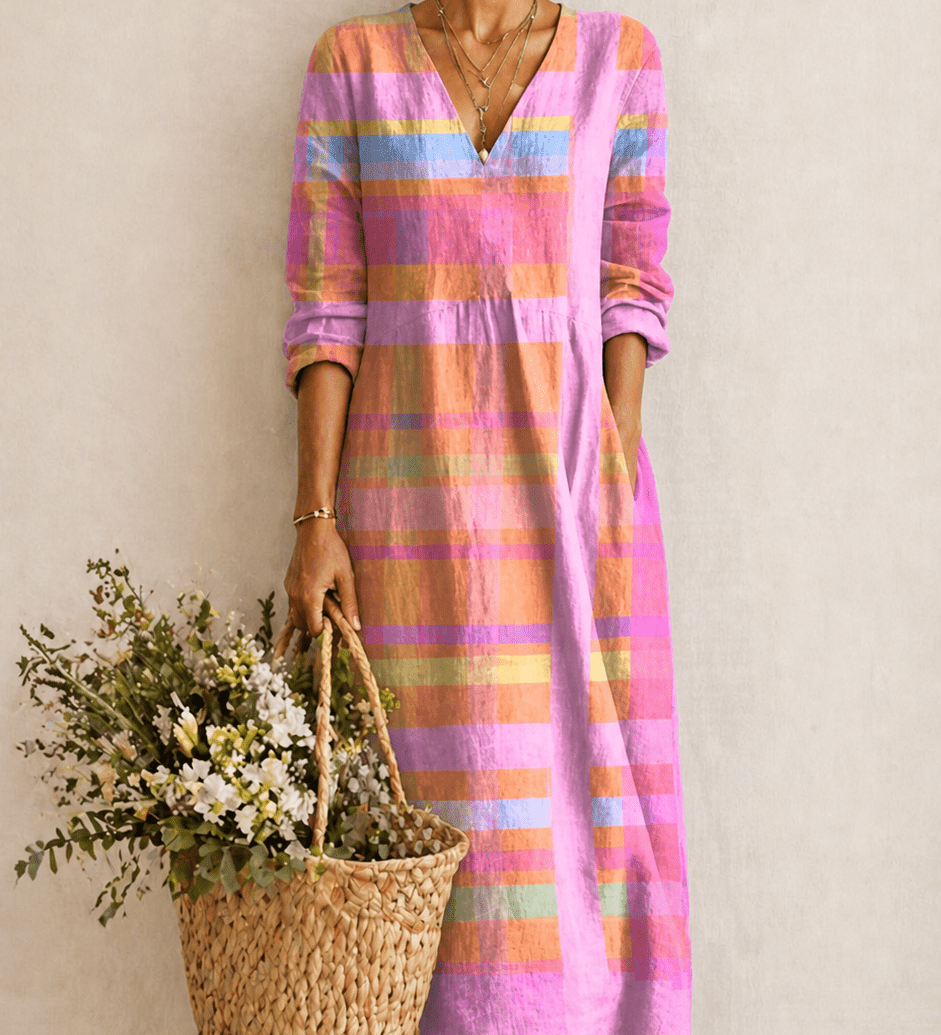 Bloom Sara: Robe de printemps élégante et sans effort - Amélie Delaire