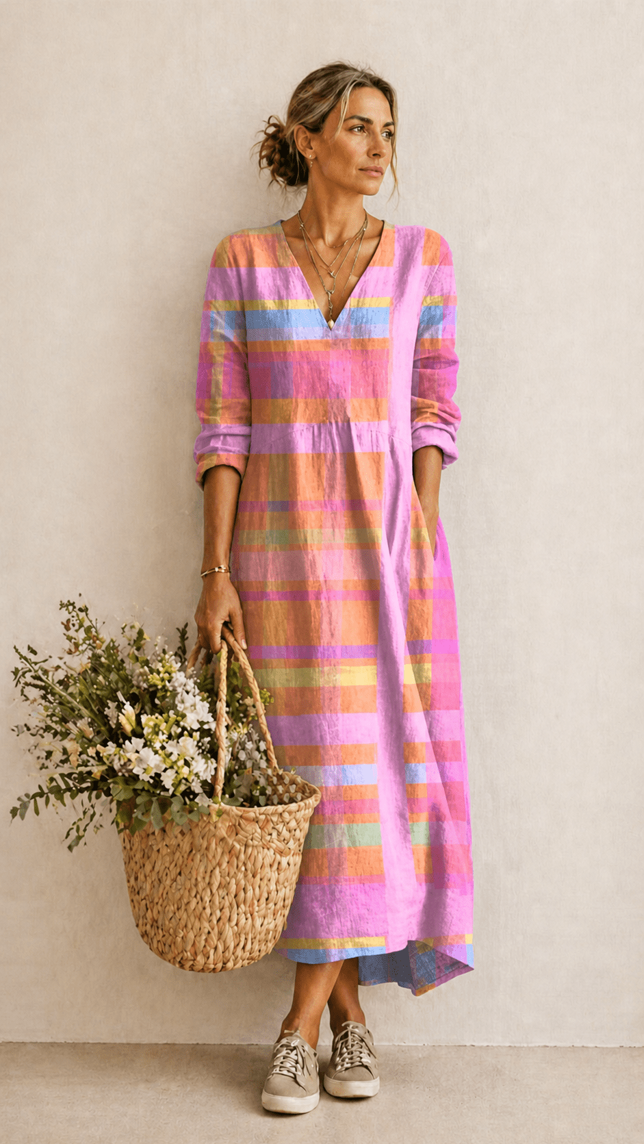 Bloom Sara: Robe de printemps élégante et sans effort - Amélie Delaire