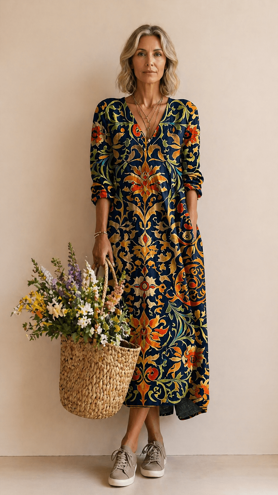 Bloom Yana: Robe de printemps élégante et sans effort - Amélie Delaire