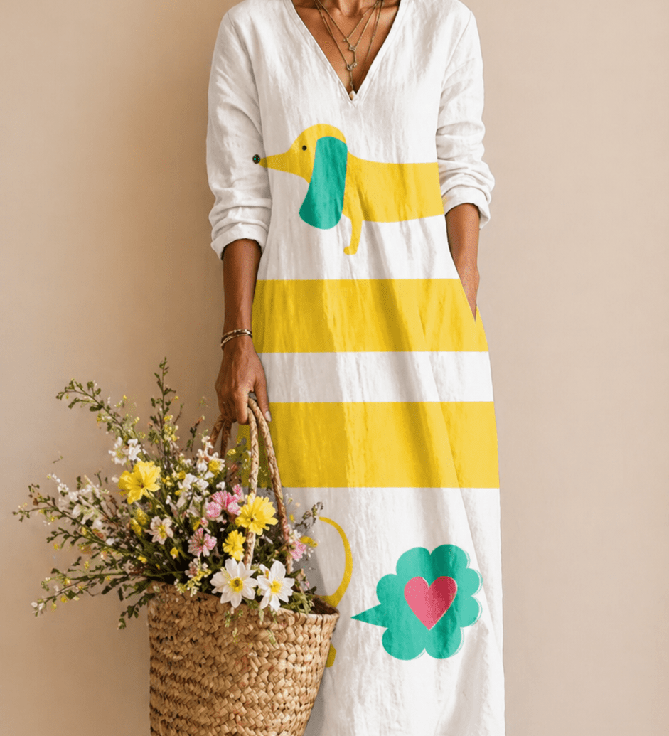 Bloom Zoe: Robe de printemps élégante et sans effort - Amélie Delaire