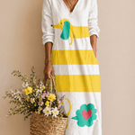 Bloom Zoe: Robe de printemps élégante et sans effort - Amélie Delaire