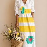 Bloom Zoe: Robe de printemps élégante et sans effort - Amélie Delaire