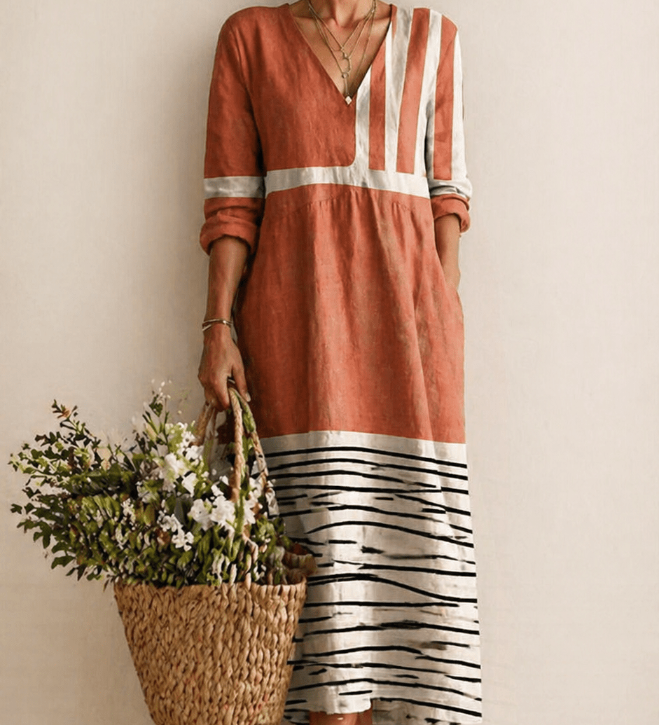 Bloom Zoey: Robe de printemps élégante et sans effort - Amélie Delaire