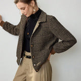 Blythe | Veste en Tweed Croisée - Amélie Delaire