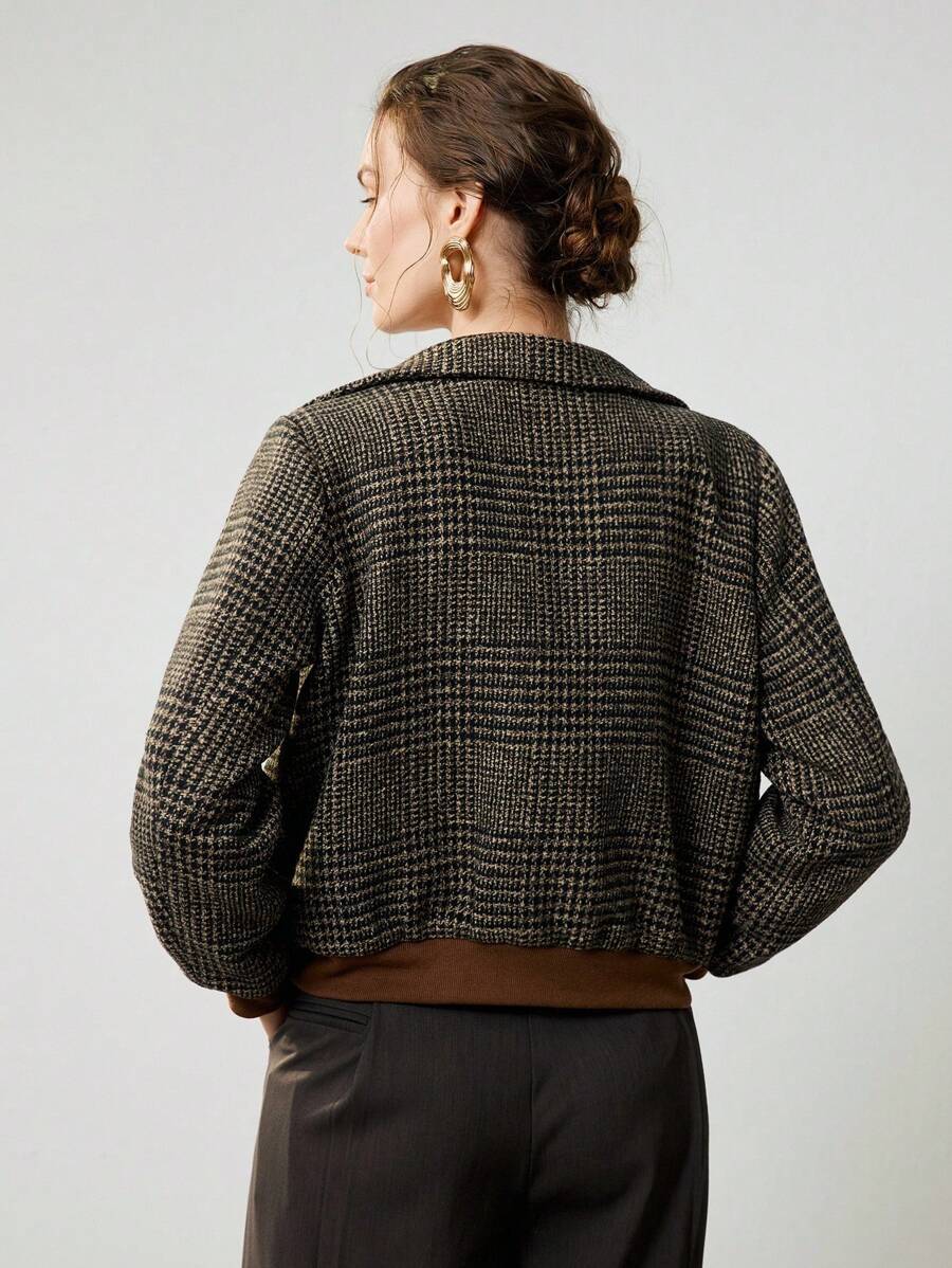 Blythe | Veste en Tweed Croisée - Amélie Delaire