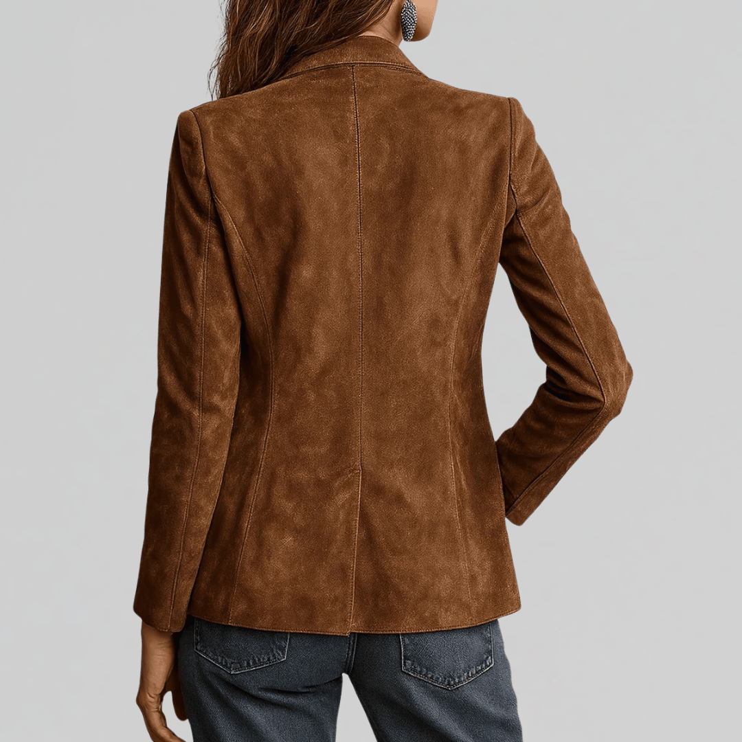 Brenda | Blazer en Suède Douce - Amélie Delaire