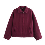 Brooke | Veste Zippée Douce - Amélie Delaire