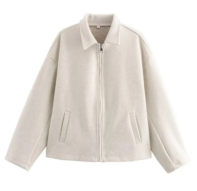 Brooke | Veste Zippée Douce - Amélie Delaire