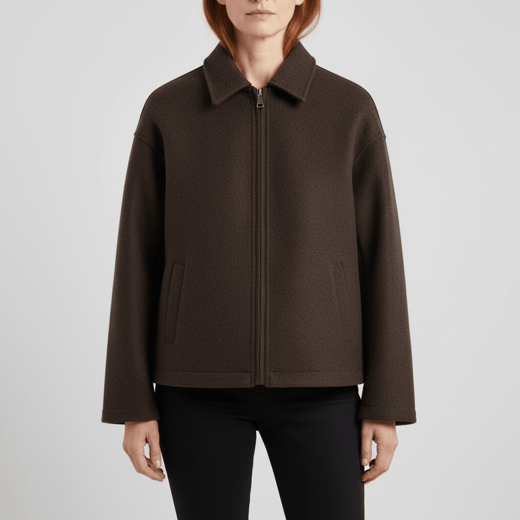 Brooke | Veste Zippée Douce - Amélie Delaire