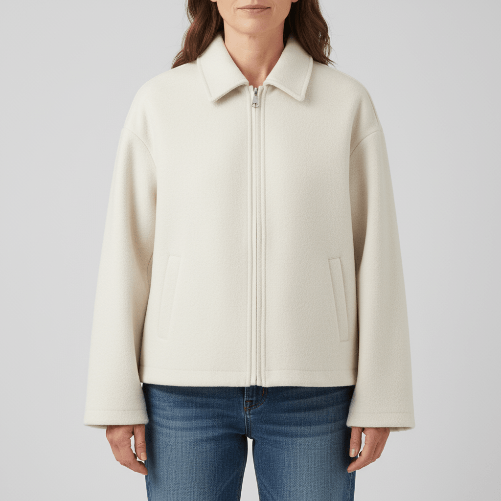 Brooke | Veste Zippée Douce - Amélie Delaire
