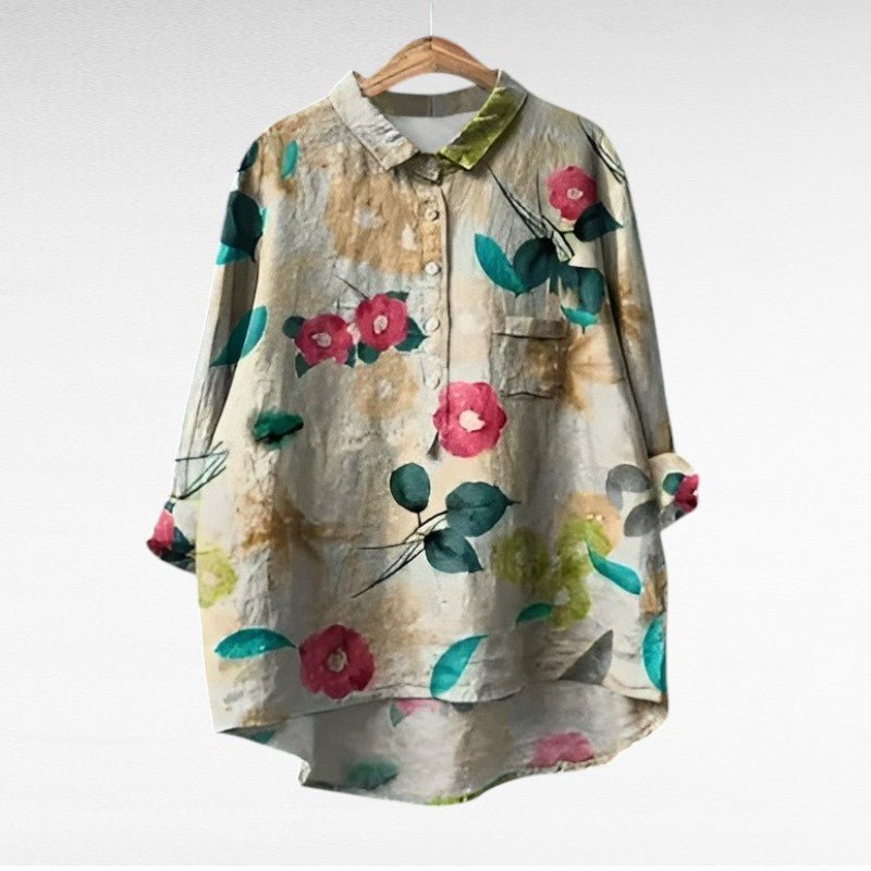 Camille | Blouse élégante d’été - Amélie Delaire