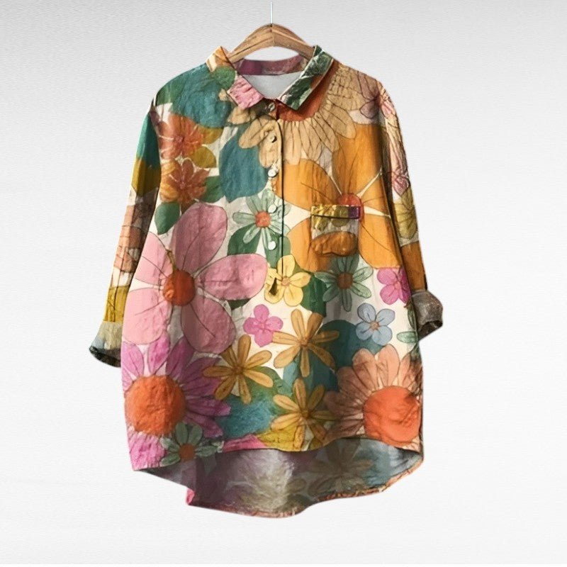 Camille | Blouse élégante d’été - Amélie Delaire