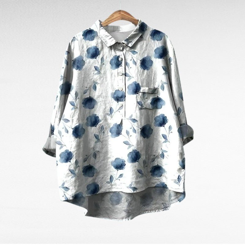 Camille | Blouse élégante d’été - Amélie Delaire