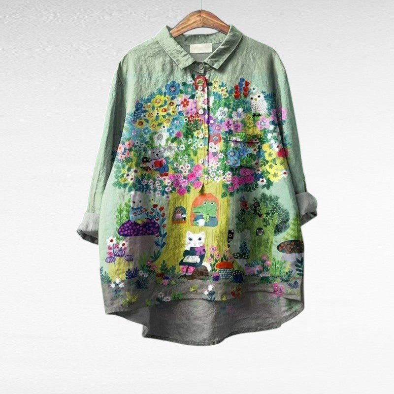 Caroline | Blouse élégante d’été - Amélie Delaire