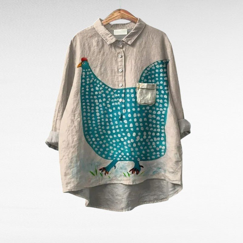 Céline | Blouse élégante d’été - Amélie Delaire