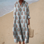 Chloé - Robe d’Été Imprimée Flatteuse - Amélie Delaire