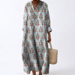 Chloé - Robe d’Été Imprimée Flatteuse - Amélie Delaire