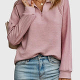 Christine | Pull élégant à demi zip - Amélie Delaire