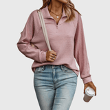 Christine | Pull élégant à demi zip - Amélie Delaire