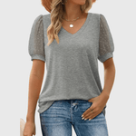 Claire | Haut V Neck Confortable - Amélie Delaire