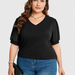 Claire | Haut V Neck Confortable - Amélie Delaire