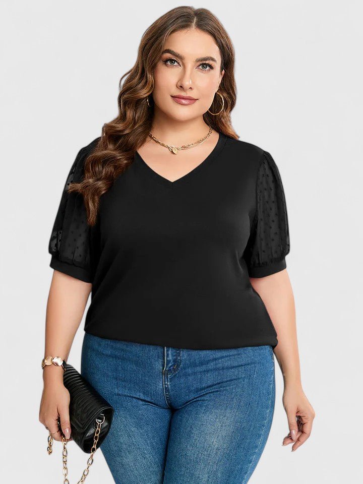 Claire | Haut V Neck Confortable - Amélie Delaire