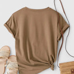 Clara | T Shirt Confortable à Manches Courtes - Amélie Delaire