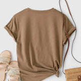Clara | T Shirt Confortable à Manches Courtes - Amélie Delaire