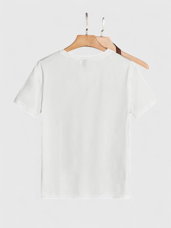 Clara | T Shirt Confortable à Manches Courtes - Amélie Delaire