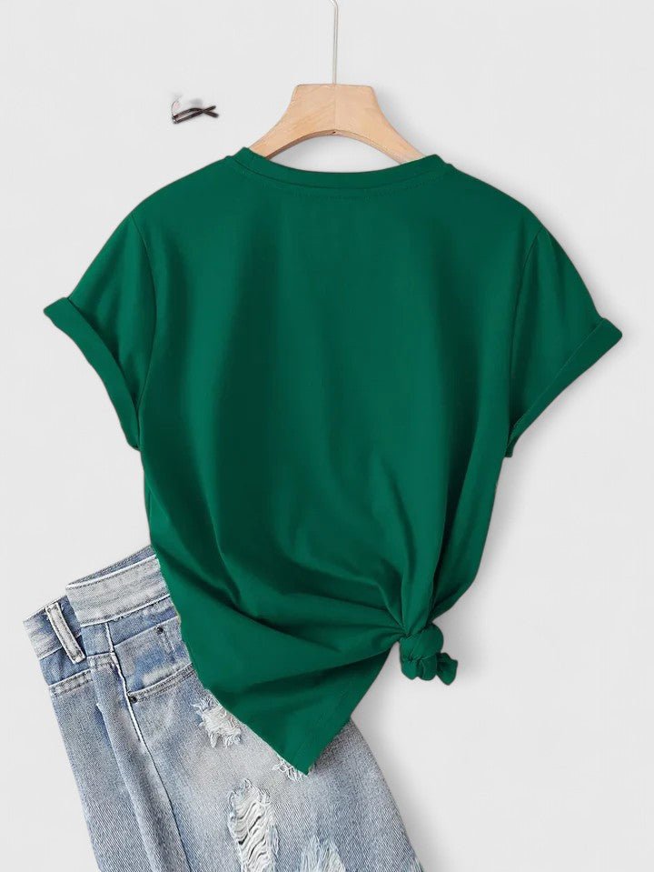 Clara | T Shirt Confortable à Manches Courtes - Amélie Delaire