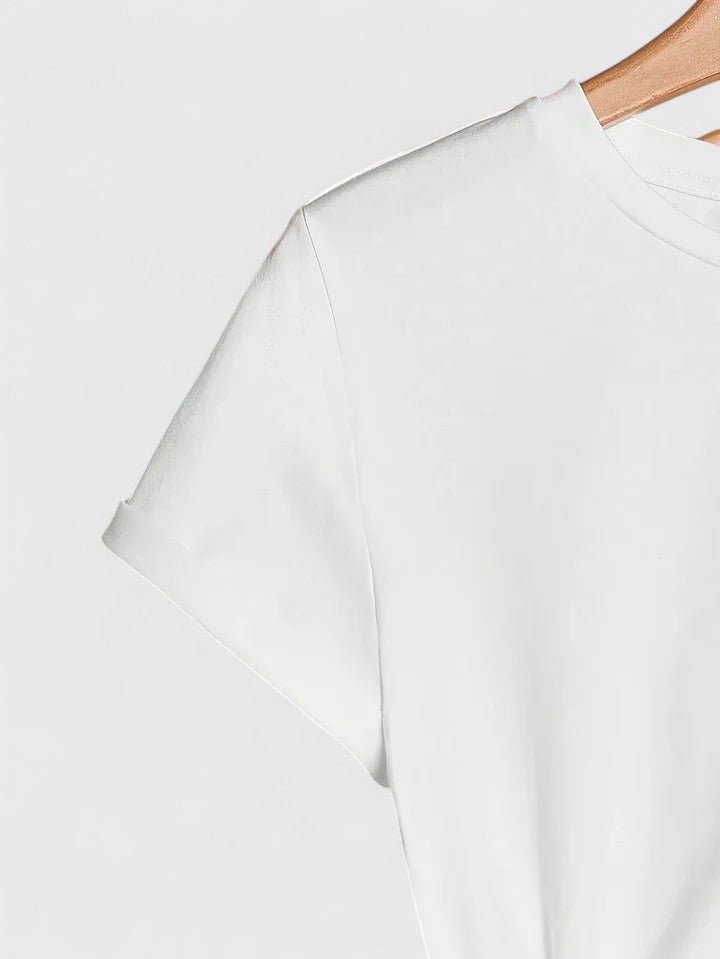Clara | T Shirt Confortable à Manches Courtes - Amélie Delaire
