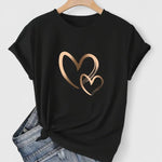 Clara | T Shirt Confortable à Manches Courtes - Amélie Delaire