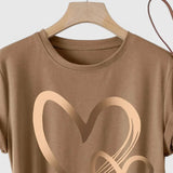 Clara | T Shirt Confortable à Manches Courtes - Amélie Delaire