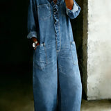 Romy | Combinaison en denim
