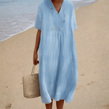 Domitille - Robe d’Été Confortable - Amélie Delaire