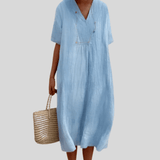 Domitille - Robe d’Été Confortable - Amélie Delaire