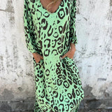Jessa - Maxi Robe Imprimé Léopard