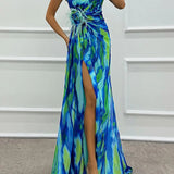 Mia | Robe Drapée Vibrante