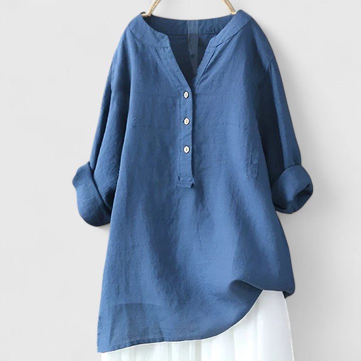 Éléonore | Chemise Élégante à Boutons - Amélie Delaire