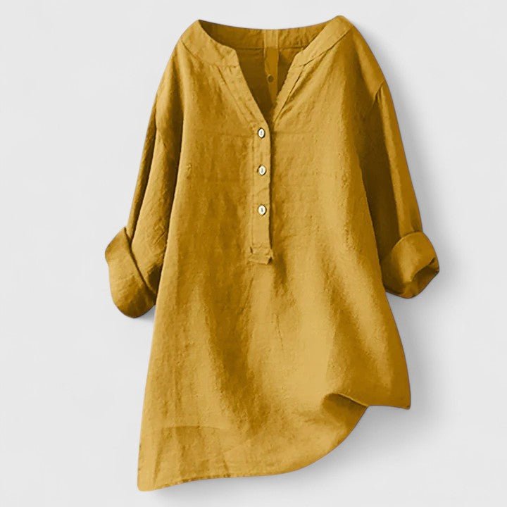Éléonore | Chemise Élégante à Boutons - Amélie Delaire