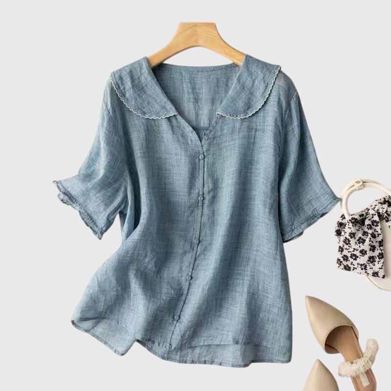 Élise | Blouse Élégante - Amélie Delaire