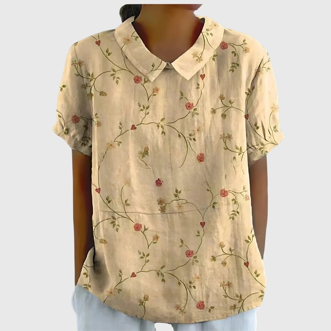 Élise | Blouse Florale - Amélie Delaire