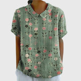 Élise | Blouse Florale - Amélie Delaire