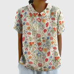 Élise | Blouse Florale - Amélie Delaire