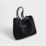Élodiane | Sac à bandoulière en cordon doux - Amélie Delaire