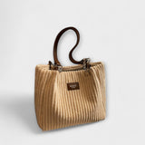 Élodiane | Sac à bandoulière en cordon doux - Amélie Delaire
