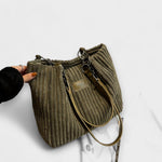 Élodiane | Sac à bandoulière en cordon doux - Amélie Delaire