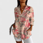 Élodie | Blouse Florale Élégante - Amélie Delaire
