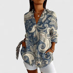 Élodie | Blouse Florale Élégante - Amélie Delaire