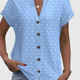 Élodie | Chemise V Neck Confortable - Amélie Delaire